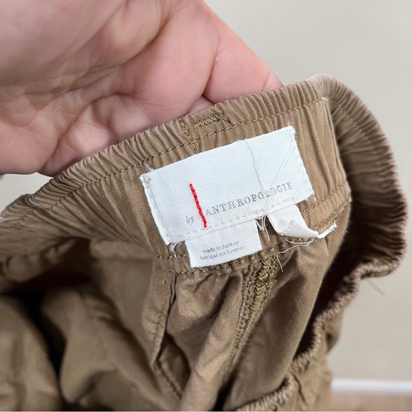 By Anthropologie Khaki Olive Green Utility Pants Women's 27 Cargo Ankle - Picture 9 of 10